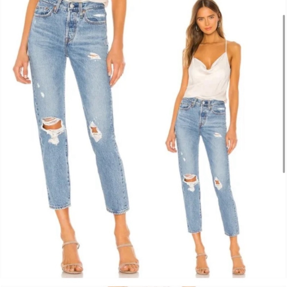 LEVI'S Wedgie Fit Straight Leg Denim Jeans Size 29